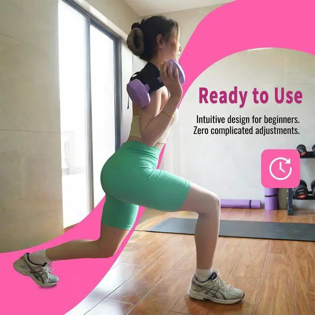 Alt view image 2 of 7 - Pro Portable Hip Thrust Belt - Premium Booty Builder for Dumbbell & Kettlebell Workouts | Gym, Home & Travel Glute Trainer Lightweight & Foldable Design Slip-Resistant Padding for Hip Protection Black