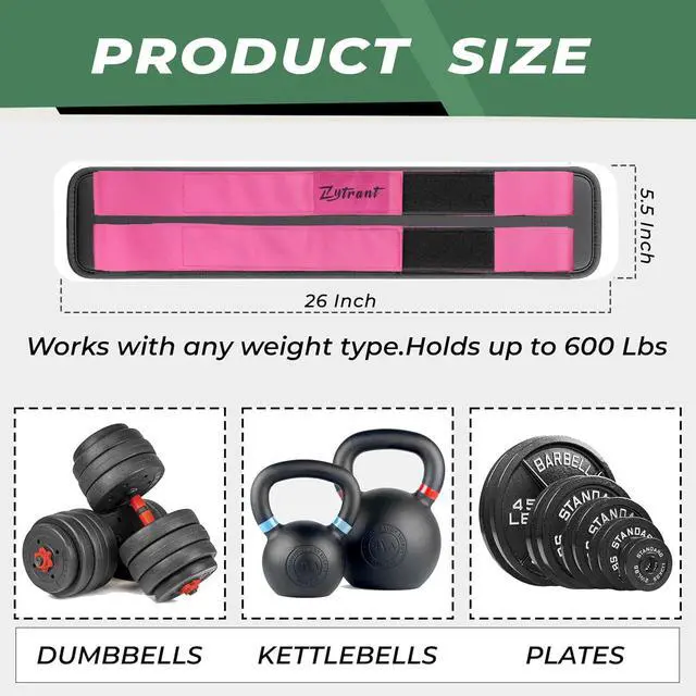 Alt view image 3 of 3 - Hip Thrust Barbell Pad Belt for Gym, Fitness Booty Support Cushion for Squats and Pilates