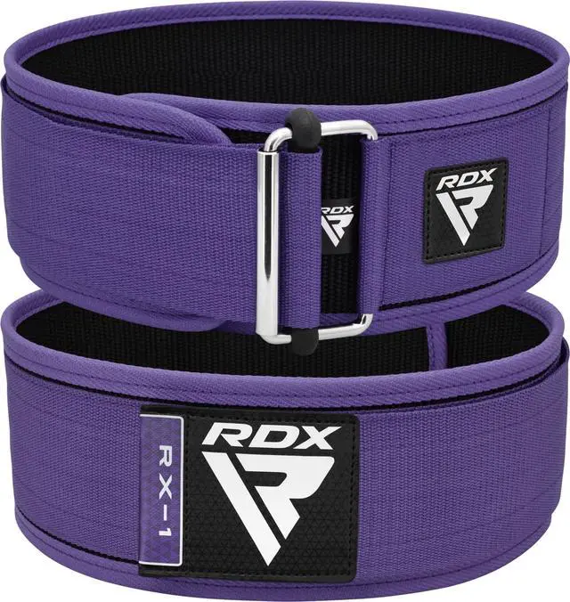 Main image of Women Weight Lifting Belt 4 Adjustable Back Lumbar Support Bodybuilding, Powerlifting Strength Training Core Exercise Fitness Workout Squats Deadlifts,Ladies Home Gym Equipment
