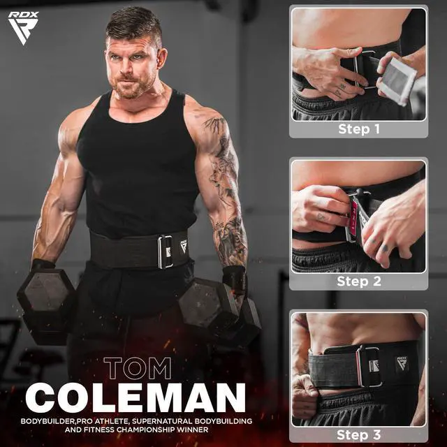 Alt view image 4 of 7 - Women Weight Lifting Belt 4 Adjustable Back Lumbar Support Bodybuilding, Powerlifting Strength Training Core Exercise Fitness Workout Squats Deadlifts,Ladies Home Gym Equipment
