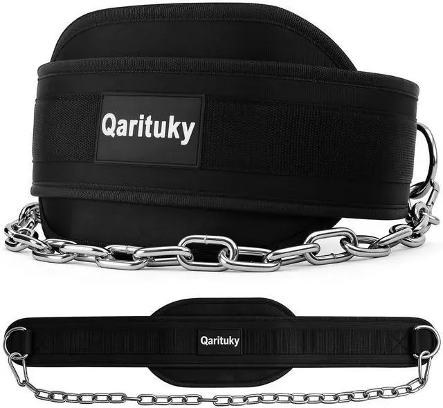 Main image of Dip Belt, Professional Weight Lifting Belts with 38 IN Steel Chain, Reliable & Durable Weight Belt for Men, Heavy Duty Weightlifting Belts for Pullups, Squats, Dips, Weight Lifting