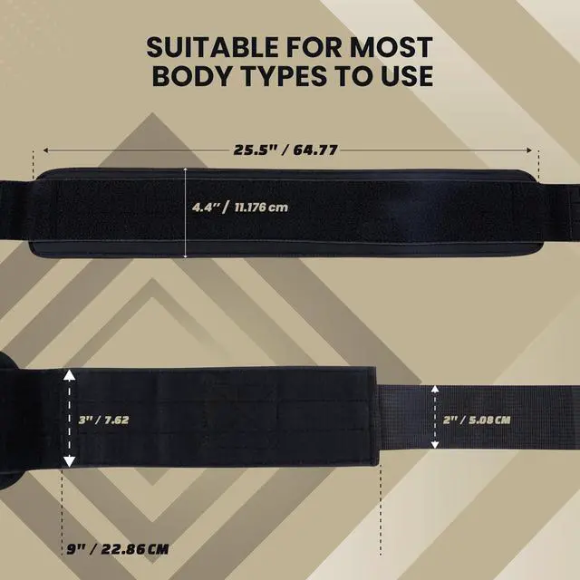 Alt view image 4 of 5 - Adjustable Hip Thrust Belt Comfortable for Heavy Dumbbells, Kettlebells & Plates Up to 600 LBS Glute Workout Equipment with Slip-Resistant Padding for Gym Home & On - the - Go Workouts