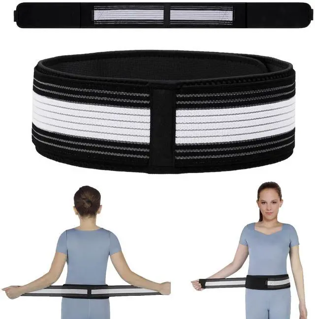 Main image of Waist Belt Sacroiliac Hip Belt, Lumbar Support Sciatica Pain Relief, Sacroiliac SI Joint - Lower Back Support Brace for Women and Men, Non-Slip and Adjustable & Breathable Back Pain Relief