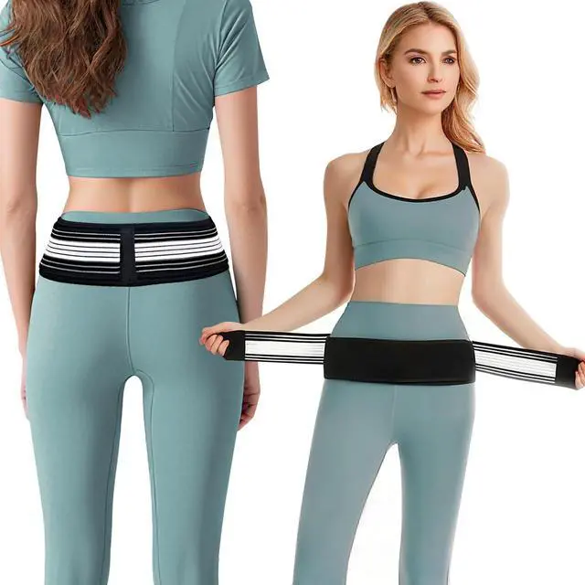 Main image of Lower Back Brace for Pain Relief - Adjustable Back Support Brace for Sciatica, SI Joint, Hip & Spine Pain - Breathable Lumbar Support Belt for Men Women for Work, Home or Exercise