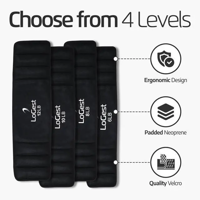 Alt view image 2 of 4 - lifting-beLoGest Weighted Hip 6lb, 8lbs, 10lbs, 12lbs - Comfortable & Secure Padded Neoprene Weighted Hip Belt for Hip Thrusts, Squats, Lunges, Calf Raises, Planks and Dipslts (10-LB Black)
