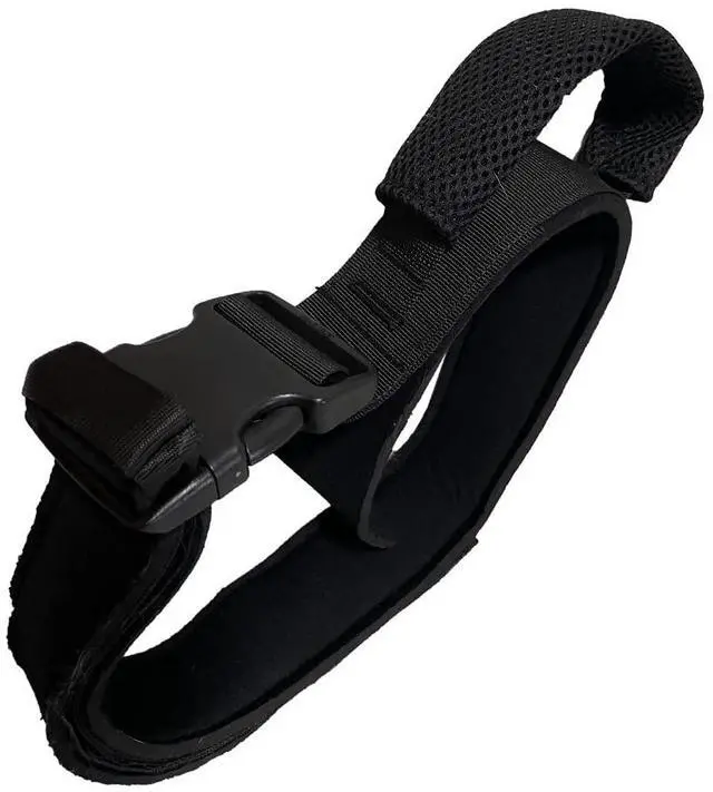 Main image of Thigh Lifter Strap Leg Lifting Pull Up Assistance Belt Leg Transfer Aid Foot Lifting Loop with Wrist Band Patient Mobility Device for Knee Recovery Elderly and Disable (1)