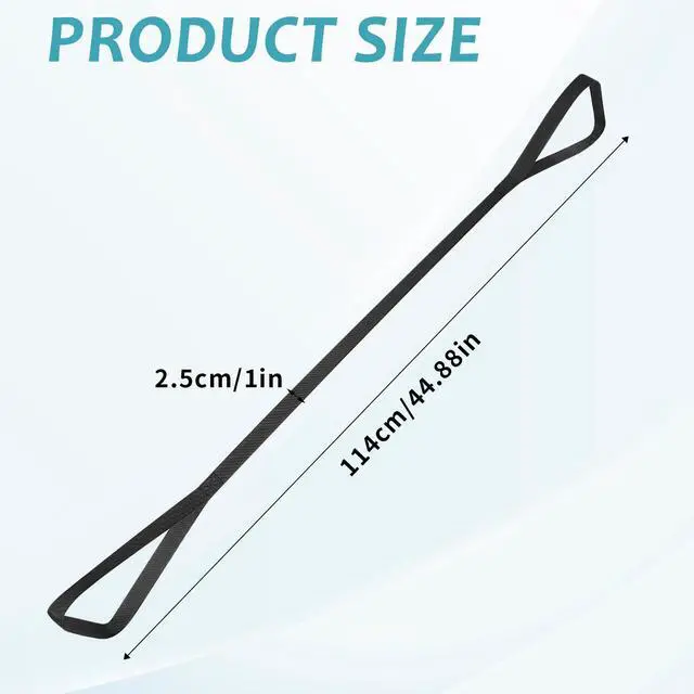 Alt view image 2 of 7 - Leg Lifter, Extra Long Leg Lifters for Elderly Adjustable Leg Lifter Strap for After Hip Replacement Limited Mobility Foot Lifter Aid for Bed Car Wheelchair