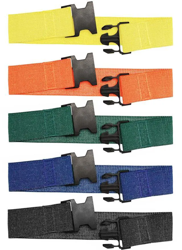Main image of Fabric Resistance Bands for Working Out - 5 Exercise Bands Set for Legs and Glutes - Booty Bands for Women and Men - Thick Cloth Workout Bands for Physical Therapy, Hip Training