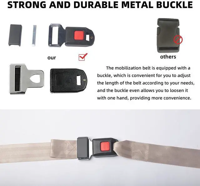 Alt view image 2 of 7 - Mobilization Belt(9.8Ft) -Physical Therapy Strap for Physical Therapy, Rehabilitation, and Manual Therapy, Mobilization Belt Physical Therapy - Strongly Recommended by Physical Therapists