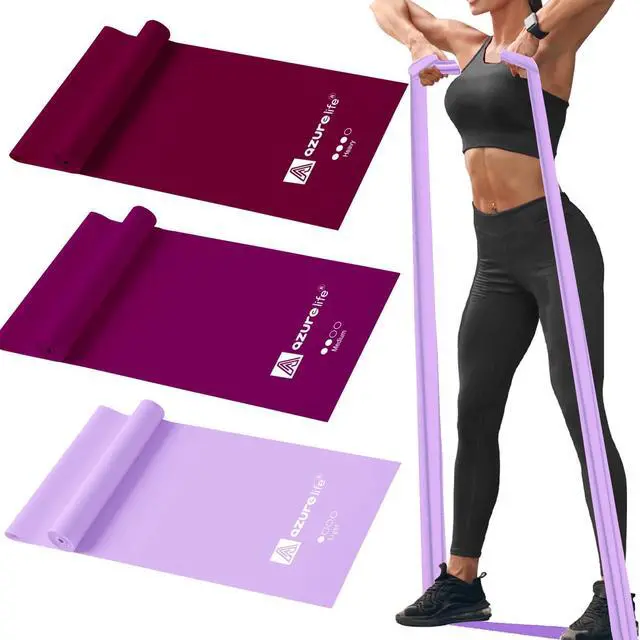 Main image of Resistance Bands,Professional Long Non-Latex Elastic Stretch Bands,Exercise Bands for Physical Therapy, Yoga, Pilates, Rehab, at-Home or The Gym Workouts, Strength Training