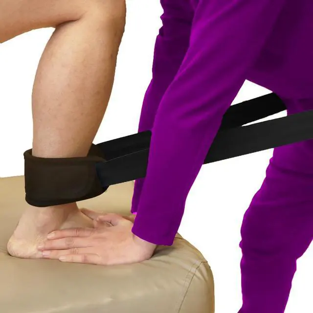 Alt view image 5 of 5 - Mobilization Belt New Premium Adjustable Thick Cushioning Pad for Physical Therapy, Rehabilitation & Stretching High-Performance Traction Equipment for Therapists and Home Use (Blue)