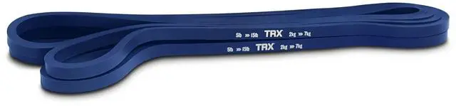 Main image of Training Strength Band, Full-Body Resistance Band for Home and Gym Use, Resistance Band for Working Out, 5 lbs - 15 lbs, Blue