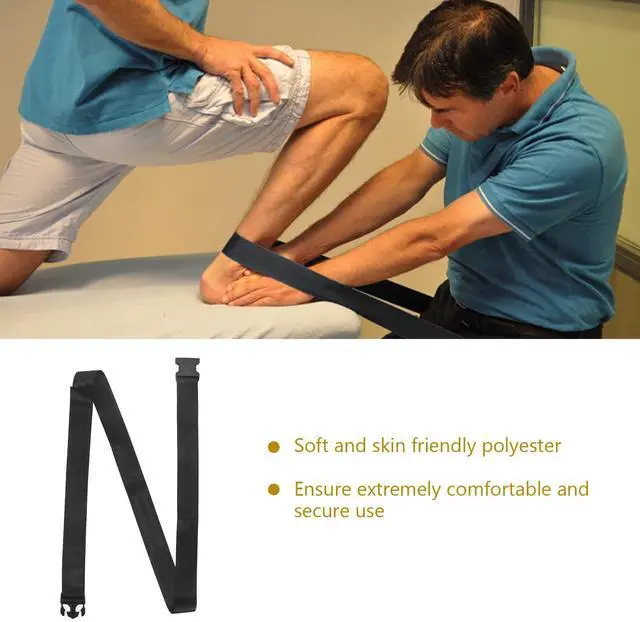 Alt view image 2 of 7 - Physical Mobilization Strap , Polyester Joint Mobilization Belt Push Button Release for Musculoskeletal Pain for Doctors