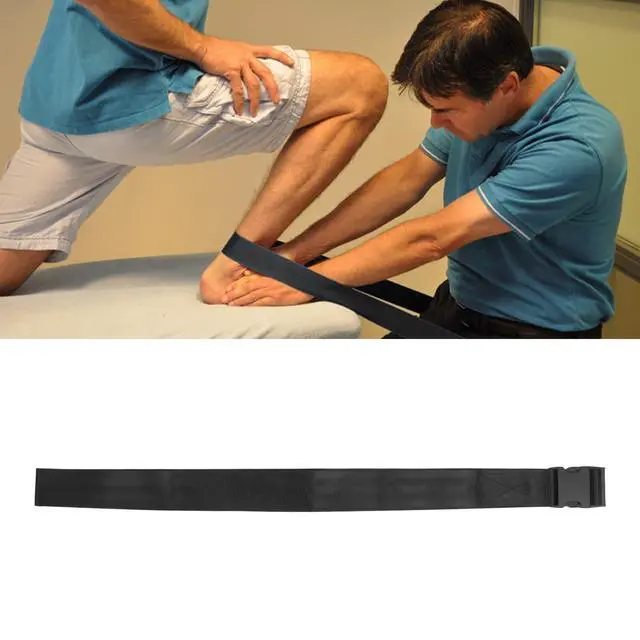 Alt view image 4 of 7 - Physical Mobilization Strap , Polyester Joint Mobilization Belt Push Button Release for Musculoskeletal Pain for Doctors