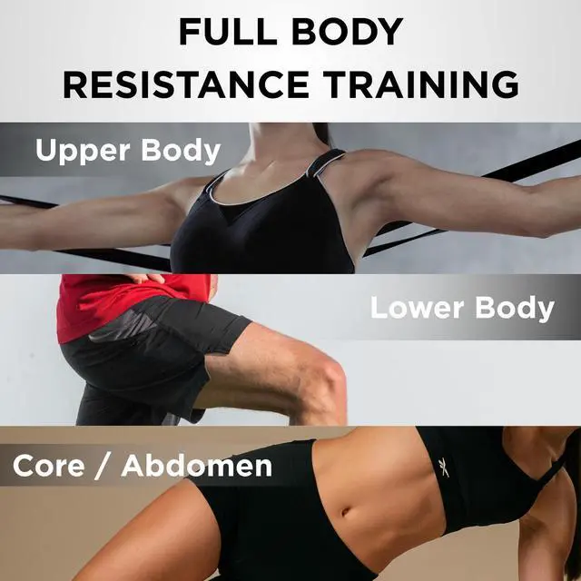 Alt view image 5 of 7 - Resistance Bands, 6 Yard Roll Professional Latex Elastic Band For Upper & Lower Body, Core Exercise, Physical Therapy, Pilates, Home Workouts, Rehab, Blue, Extra Heavy, Level 5