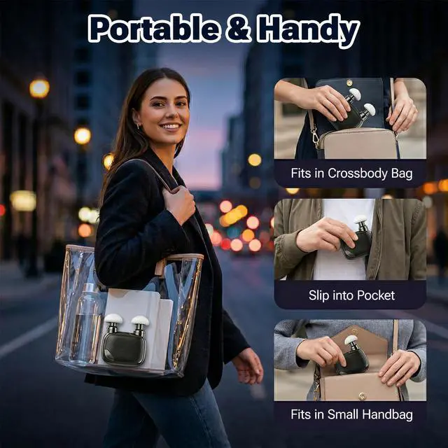 Alt view image 5 of 7 - Super Mini Massage Gun with Strong Brushless Motor, Percussion Deep Tissues Muscle Massager for Travel, 8mm Amplitude Massagers for Pain Relief for Gym, Travel, Office