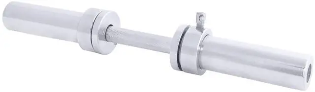 Main image of Olympic Solid 2-Inch, Dumbbell Handle 20in (OBIS-20), Alloy Steel, Chrome