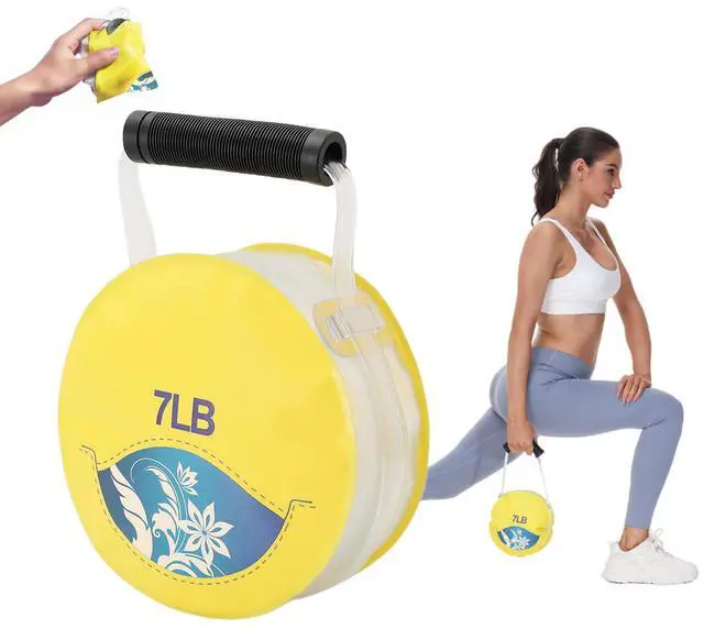 Main image of 2-in-1 Water-Filled Dumbbell & Kettlebell for Her,7lbs Adjustable Soft Weights