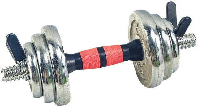 Alt view image 4 of 7 - 35cm/14.2 Inch Rowland Harbor Pink&Black Threaded Dumbbell Durable Rubber Handles/Adjustable Dumbbell Bar Handles - Fit 1 inch Standard Weight Plate - Weightlifting Accessories - Sold in Pair