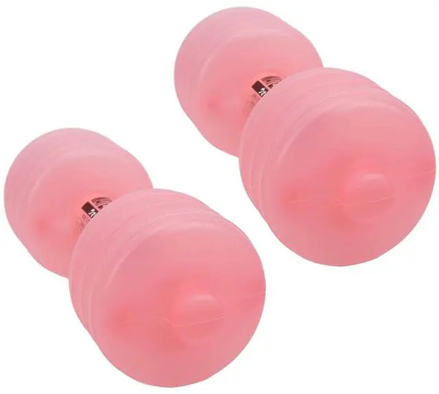 Alt view image 4 of 7 - 2Pcs Water Filled Dumbbells Weight Dumbbells Adjustable Body Shaping Gym Equipment for Home Office ()