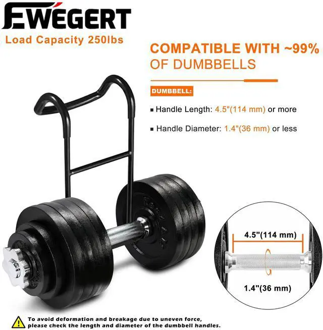 Alt view image 2 of 7 - Dumbbell Spotter Hooks Hanger, 250 lbs Load Capacity Heavy Power Dumbbells Rack Attachments for Dumbbell Bench Press with Wrist Straps, Pairs