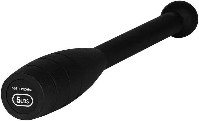 Alt view image 2 of 6 - Steel Club SC- 5lb for Men & Women's Strength Training & Full Body Workouts , Matte Black