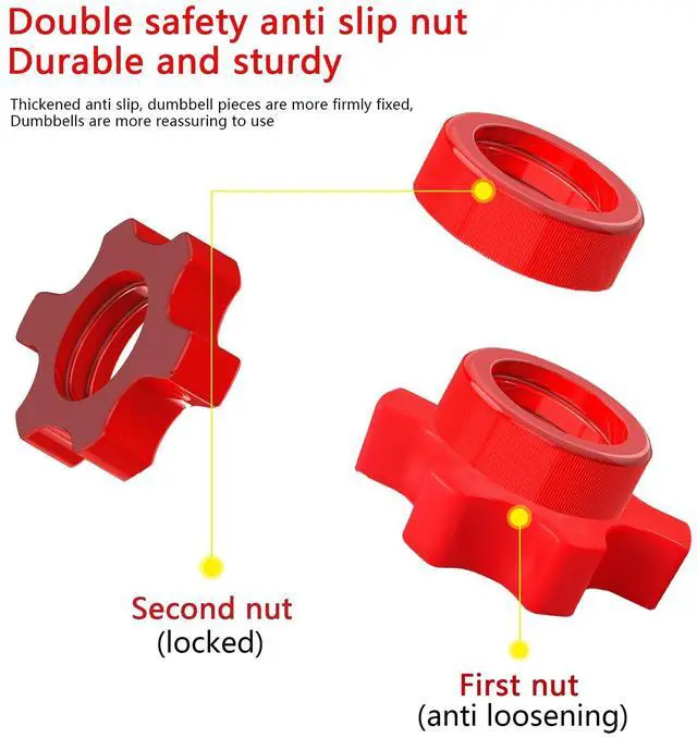 Alt view image 3 of 6 - Threaded-Dumbbell-Handle-2pcs Adjustable-Barbell-Handles with Connecting Rod, 18.5in Dumbbell Bars for 1inch Wide Weight Plates Weightlifting Accessories for Training Sport Workout Gym