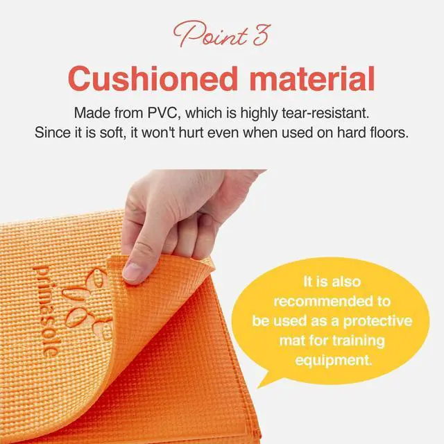 Alt view image 4 of 7 - 4mm Thick Yoga Mat - Foldable Pilates Mat for Travel, Easy to Carry to Class, Beach & Park - Tear-Resistant, Lightweight for Picnics - Forest Green