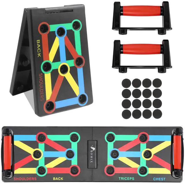 Main image of Push Up Board for Men, Foldable Push Up Board, Multifunctional Pushup Stand, Muscle Board Rack Professional Strength Training Equipment for Man and Women at Home Gym Chest/Back/Abs Training