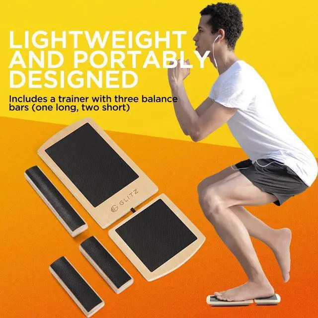Alt view image 7 of 7 - Ankle Balance Board Foot Strengthener Trainer for Sprained Ankle, Stability Exercises, Physical Therapy, Plantar Fasciitis Relief, Posture Correction, Balance Training, Anti Slip Wobble Board