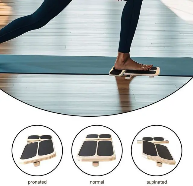 Alt view image 3 of 6 - Ankle Strengthener Balance Board for Adults, Premium Balance Board for Ankle Training & Stability,Improving Ankle Strength and Balance