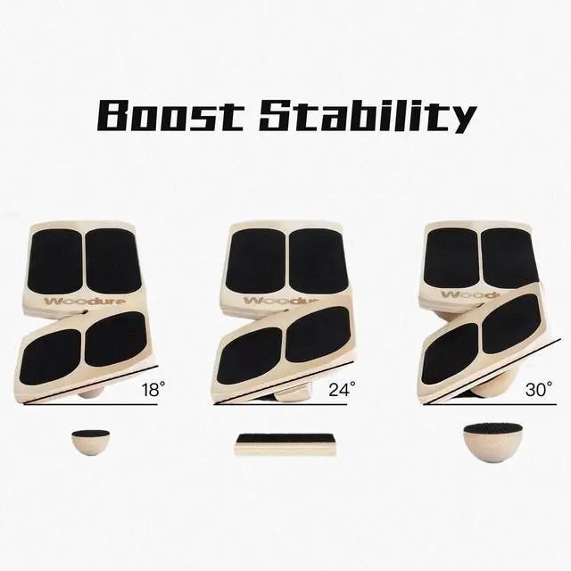 Alt view image 2 of 6 - Ankle Strengthener Balance Board for Adults, Premium Balance Board for Ankle Training & Stability,Improving Ankle Strength and Balance