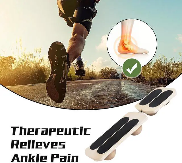 Alt view image 4 of 6 - Ankle Strengthener Balance Board for Adults, Premium Balance Board for Ankle Training & Stability,Improving Ankle Strength and Balance