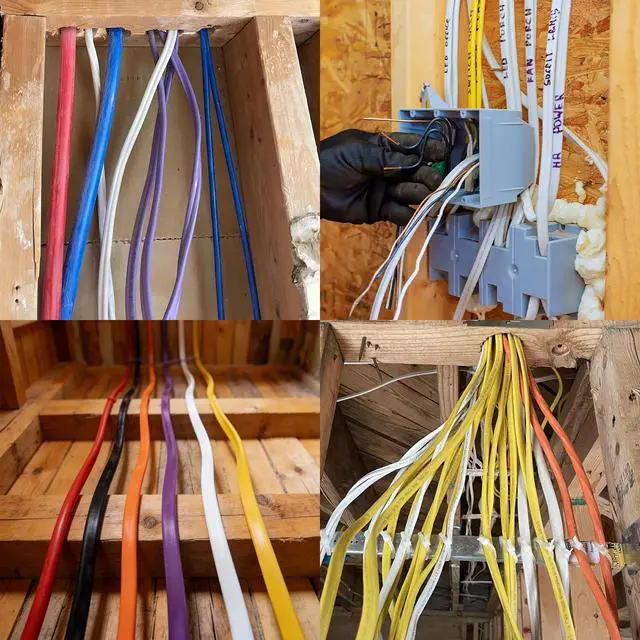 Alt view image 6 of 6 - 10ft NM-B 14/2 Wire with Ground,14/2 Electrical Wire 14 Gauge 2 Conductor 14 AWG Copper Solid Indoor 14/2 W/G NMB Cable NonMetallic Sheathed with Ground,Residential Electrical Wiring for Switch,Outlet