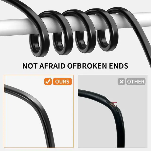 Alt view image 4 of 6 - 20 Gauge 2 Conductors 30FT Electrical Wire, Flexible Low Voltage PVC Copper Clad Aluminum Extension Cord for Car Speaker Wire, Car Lighting, LED Wire, Outdoor Lighting, Residential Wiring, 12V/24V DC
