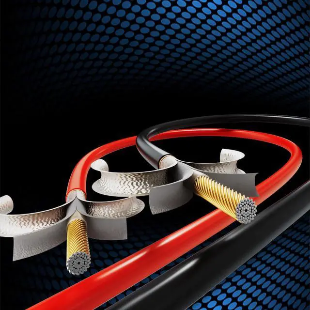 Alt view image 4 of 6 - 14 Gauge Electrical Wire 2 Pack Total 100ft-Black 50 ft and Red 50 ft Soft Flexible Copper-Clad Aluminum(CCA) 14 AWG PVC Wire for Lamp, Household Appliances RC Toys, Models, Auto, Electronics