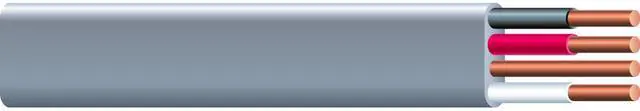Main image of 13058321 25 ft. 12/3 Gray Solid CU UF-B W/G Wire
