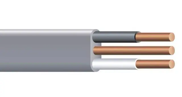 Alt view image 2 of 2 - 100 FT 14/2 Type UF-B Copper. #14 AWG, 2 Conductors with Ground. Insulated Jacket Gray