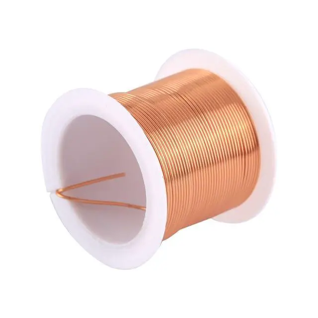 Alt view image 3 of 7 - 0.9mm 10m Enamelled Copper Wire, Magnet Wire for Transformers, Generators, Motors, Coils, Inductance Wires, Maintenance (Copper, 3000V-5000V, 10m Length, Random Scroll Color)