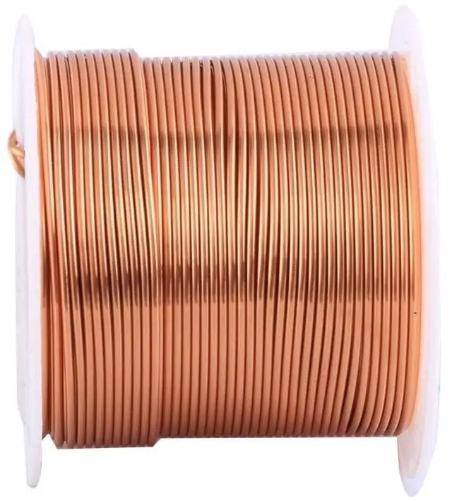 Alt view image 4 of 7 - 0.9mm 10m Enamelled Copper Wire, Magnet Wire for Transformers, Generators, Motors, Coils, Inductance Wires, Maintenance (Copper, 3000V-5000V, 10m Length, Random Scroll Color)