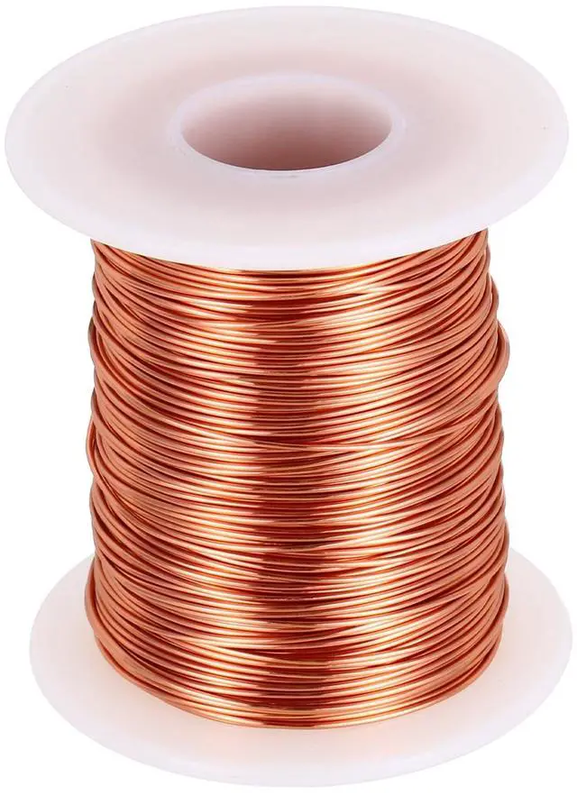 Main image of 22 AWG Magnet Wire, 22 Gauge Enameled Copper Wire, 8 oz Magnetic Coil Wire for Transformer, Motor, Electric, 155C(311F)