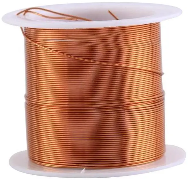 Main image of 0.5mm Copper Wire,10m Enameled Magnet Wire High Temperature Resistant Wire for Transformer Generators Inductor (Random Scroll Color)