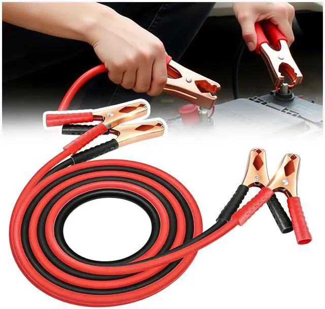 Main image of 67" 150A Car Jumper Cables Heavy Duty,Jumper Cables for Car Battery Clamps for Emergency Roadside Power Supply,Universal Alligator Clips Jumpers Cable for Cars,SUVs,Trucks