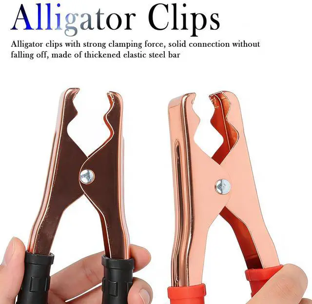 Alt view image 4 of 7 - 67" 150A Car Jumper Cables Heavy Duty,Jumper Cables for Car Battery Clamps for Emergency Roadside Power Supply,Universal Alligator Clips Jumpers Cable for Cars,SUVs,Trucks