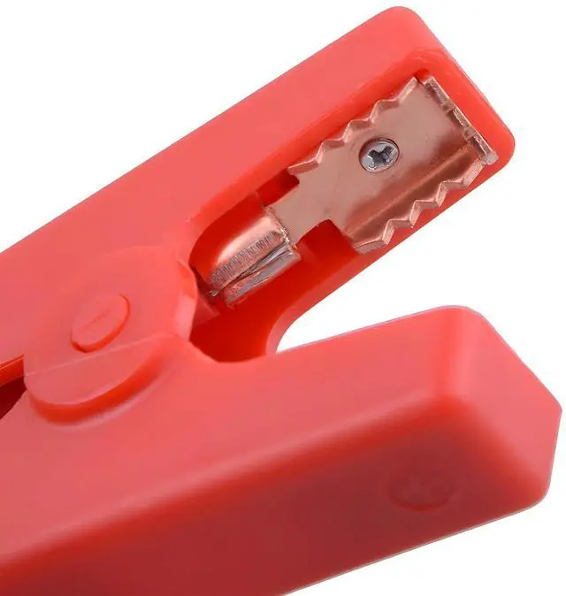 Alt view image 3 of 5 - Heavy Duty Crocodile Clamps 300A Car Battery Charger Clamps Power Replacement Battery Alligator Clips Jumper Cable Clamps Welder Clips for Car Automotive Vehicle Boat(6 pack)