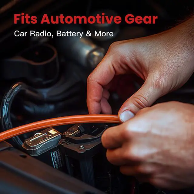 Alt view image 5 of 7 - 8 Gauge Wire 15ft Red Black CCA Automotive Battery Power Cable Low Voltage Primary Wire for Car Audio, Solar & Generator - Flexible PVC Jacket