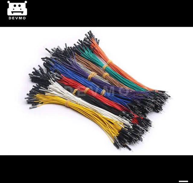 Alt view image 2 of 3 - Dupont Wire Jumper Cable Ribbon Multicolored 50pin 50PCS 20cm Male to Female Compatible with Ar-duino Breadboard SMT32 Ar-duino Raspberry Pi