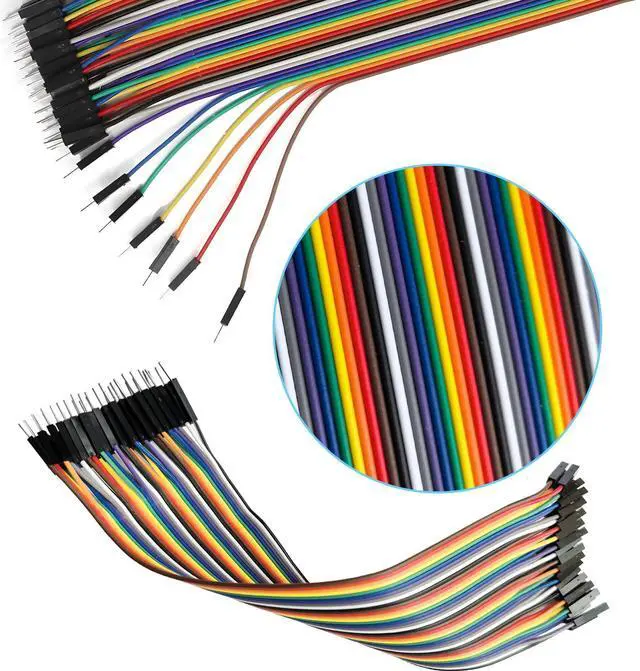Alt view image 5 of 7 - 124 Pcs Breadboard Kit Jumper Wires Set 2×830 & 2×400 Tie Points Solderless Breadboard with 120 Pcs Flexible Jumper Wire Bundle for Students, Beginners & DIY Circuit Prototyping