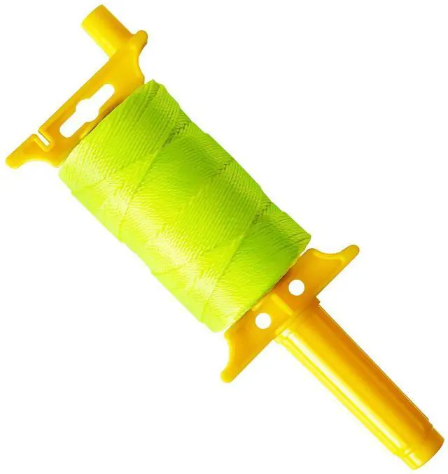 Main image of Reloadable Line Reel,Mason Line String Line,600 Ft Length Nylon Twine,Nylon String for Gardening Or Masonry Tools,Twine String for Gardening,Yellow