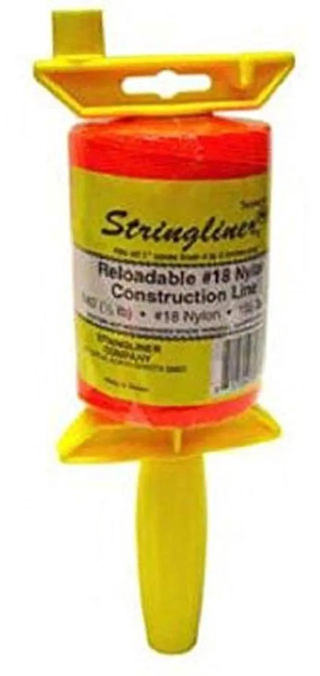 Main image of Company 25406 Twisted 540-Feet Reloadable Line Reel, Fluorescent Orange